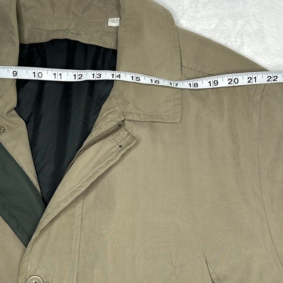 London Fog Men’s Trench Coat Large Regular - Picture 8 of 11